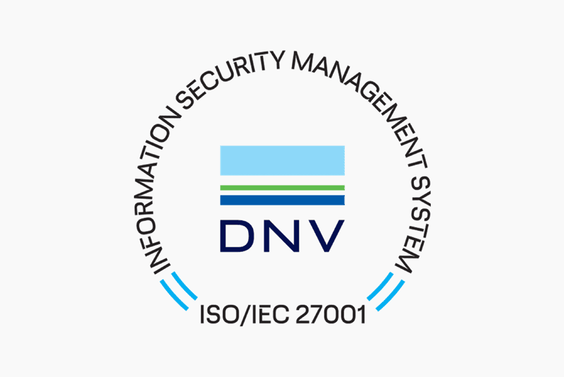 3_it보안_18_ISO_IEC 27001 정보보호관리체계 인증 로고, 국제 기준에 따른 킨코스의 데이터 보안 인증 획득 표시